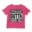 Straight Outta Andhra Mess Unisex Toddler T-Shirt in Hot Pink Color